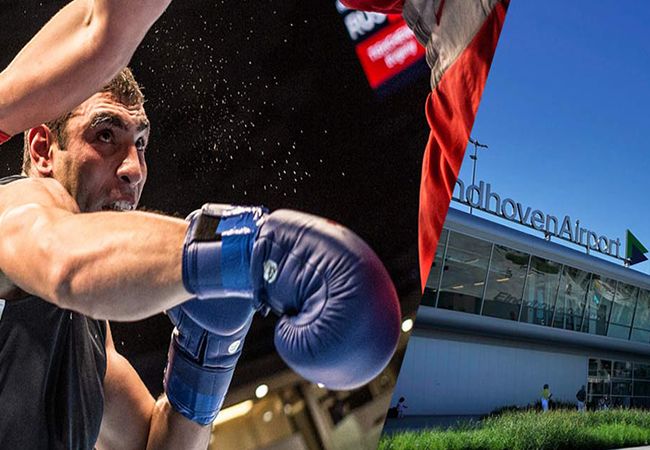 Peter Müllenberg en Nouchka Fontijn in de ring bij de Eindhoven Box Cup