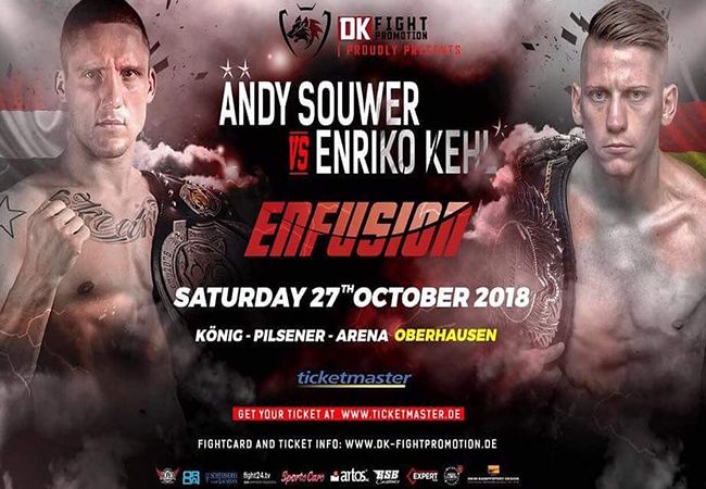 Andy Souwer in actie bij Enfusion op 27 Oktober 2018 Oberhausen