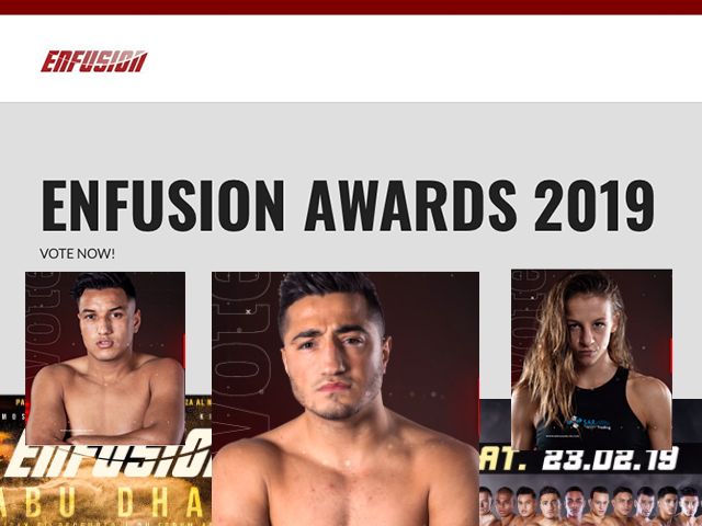 ENFUSION AWARDS: Kies de vechter van het jaar en meer
