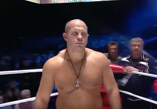 Fedor Emelianenko ontkent dat hij een Russische spion is