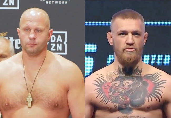 Fedor Emelianenko is niet onder de indruk van Conor McGregor