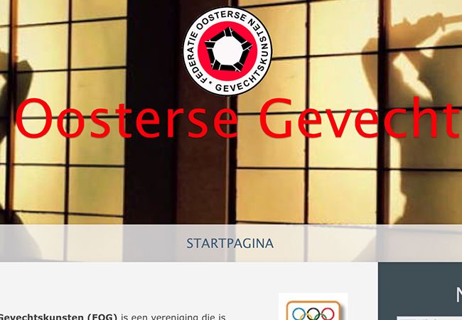 Oud zeer: (FOG) Federatie Oosterse Gevechtskunsten onder vuur