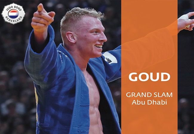 Goud voor Judoka Frank de Wit op de Grand Slam in Abu Dhabi!