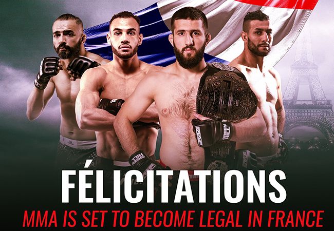 Frankrijk legaliseert MMA-vechten vanaf januari 2020