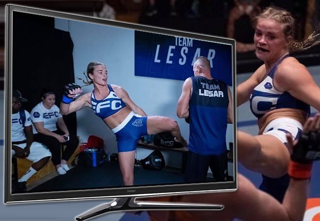EFC finale: Volg MMA-vechter Mellony Geugjes via internet stream