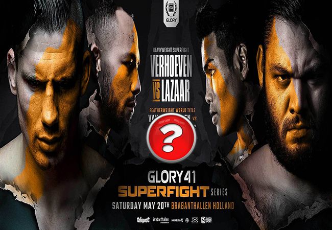 Wie is er voor vier jaar geschorst wegens dopingovertreding op GLORY 41?