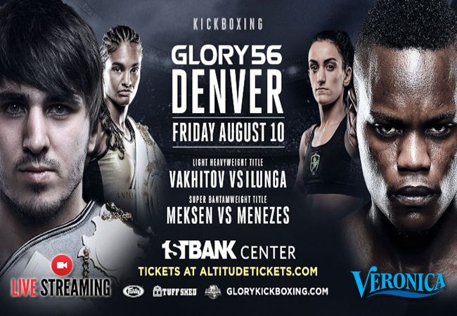 GLORY 56 Denver Live kijken op TV: Artem Vakhitov vs Danyo Ilunga