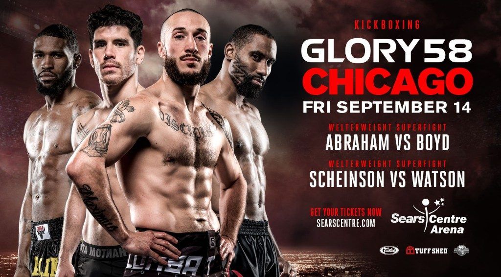 GLORY 58 vechters toegevoegd, Jahfarr Wilnis in zwaargewicht strijd!