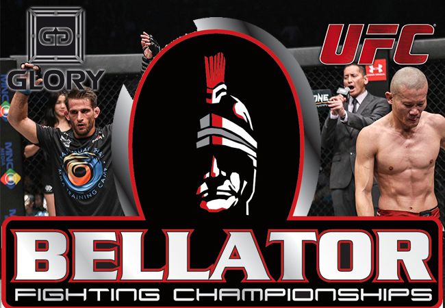 Overzicht van de komende GLORY, UFC en Bellator shows