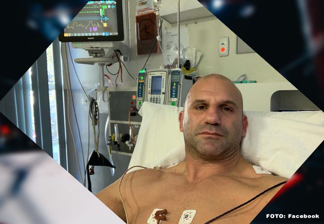Kickboks legende Sam Greco met spoed opgenomen in ziekenhuis