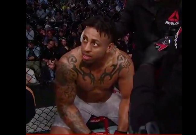 UFC vechter Greg Hardy 'super verdrietig'