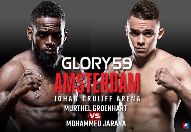 Murthel Groenhart treft Mohammed Jaraya op GLORY 59 Amsterdam