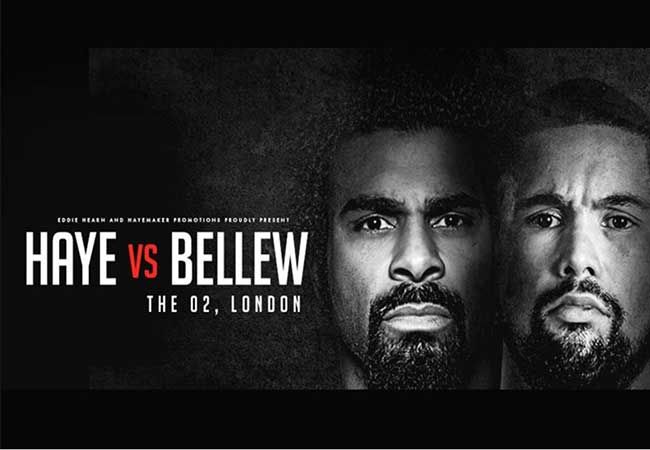 Rematch tussen Haye en Bellew aangekondigd