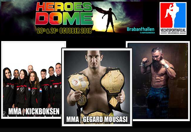 HeroesDome verplaatst naar de Brabanthallen te Den Bosch!