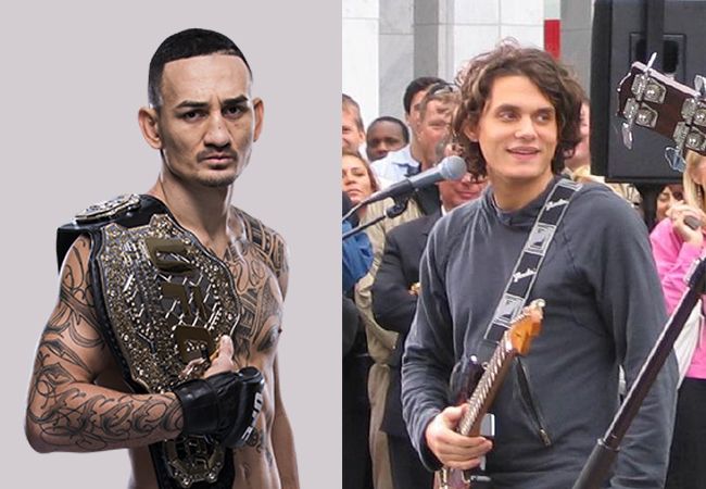 UFC-vechter Max Holloway daagt zanger popster John Mayer uit