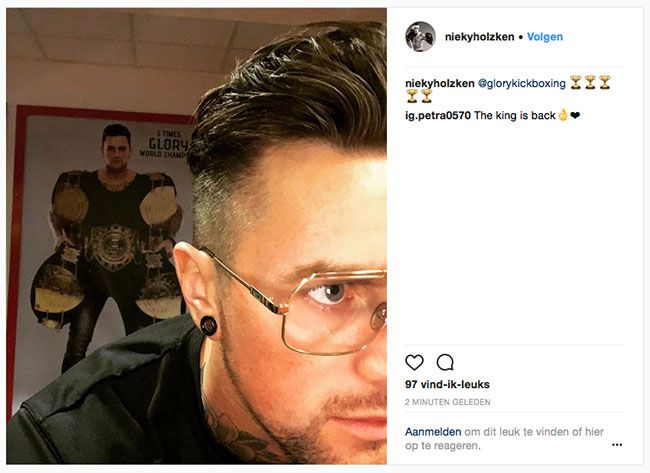 Nieky Holzken terug bij GLORY Kickboxing