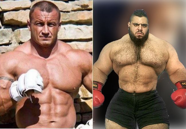 Tegenstanders in de rij om te vechten tegen Iraanse Hulk