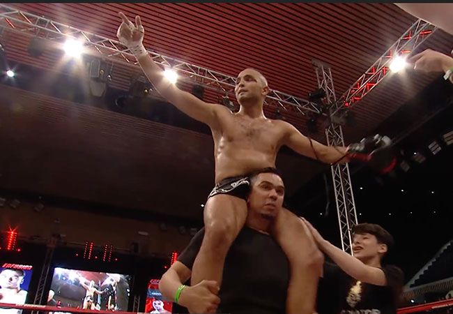 Ismael Benali vervangt Cedric Manhoef tijdens Kunlun Fight 76
