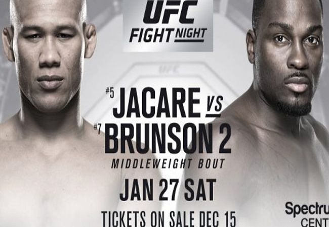 UITSLAGEN UFC ON FOX 27: JACARE VS. BRUNSON 2
