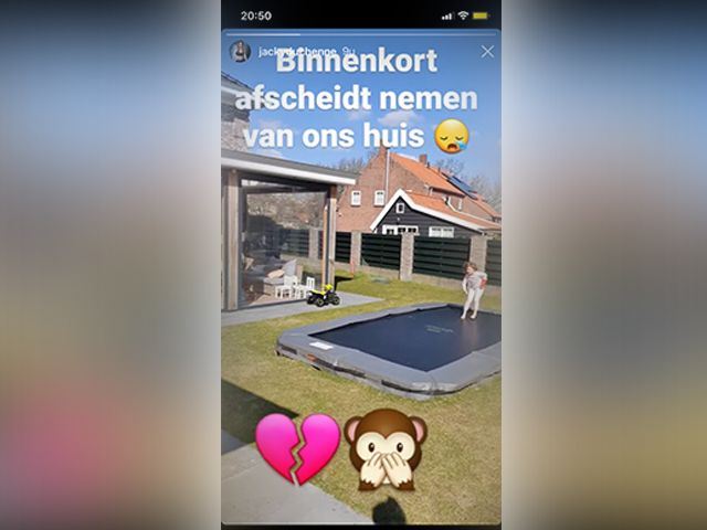 INSTA STORY: Ex-vriendin Rico Verhoeven verdrietig