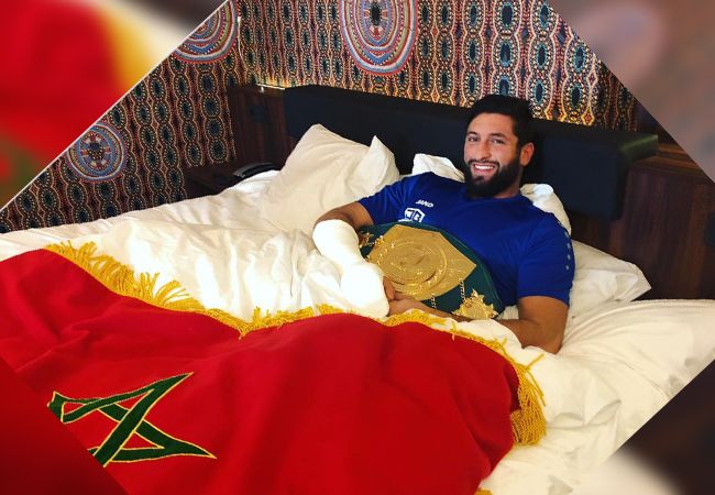 Jamal Ben Saddik breekt hand: 'winnen was mijn enige optie en dat deed ik'