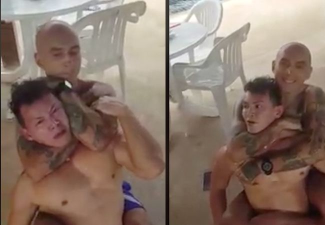 VIDEO: Jiu Jitsu expert knijpt lucht uit stelende dief
