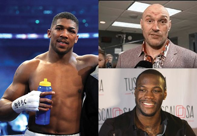 Bokser Anthony Joshua over Tyson en Wilder: 'jullie zijn stukken stront'