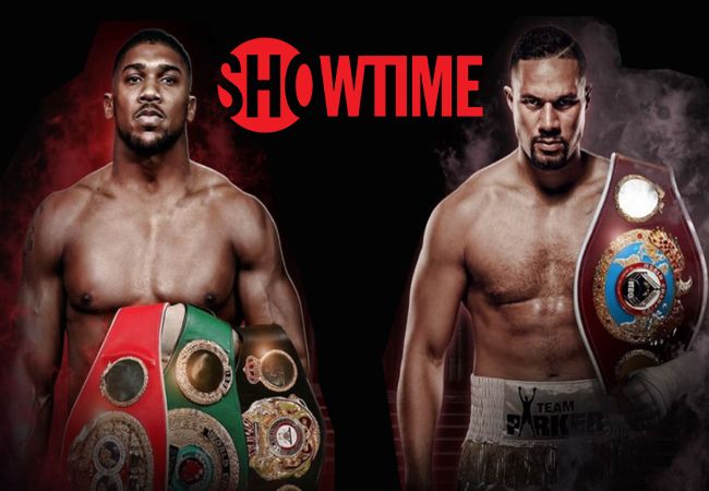 Joshua vs Parker live kijken via Showtime TV