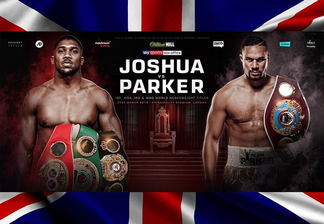 Gevecht Anthony Joshua tegen Joseph Parker voor de WBA IBF WBO & IBO titels bevestigd