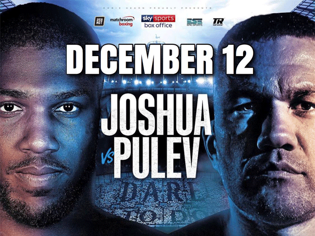 BREAKING: Anthony Joshua vs Kubrat Pulev bevestigt voor december