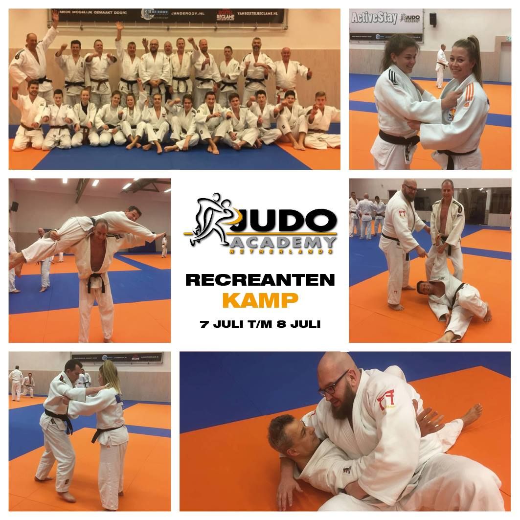 Recreanten kamp 2017 van Judo Academy Netherlands! Schrijf je in!