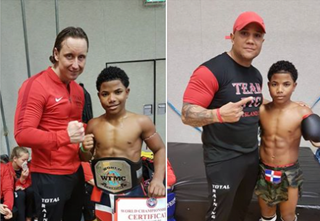 Video: Nederlands 13 jarig kickboks talent Jursly Carlos Susana grote hit op social media!