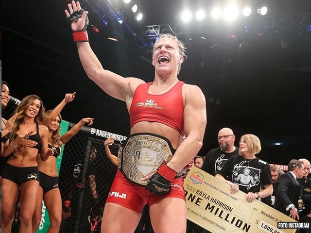 TRANSFER: UFC wil topvechter Kayla Harrison binnenhalen