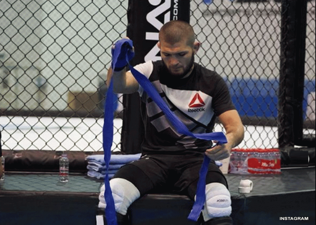 Poging om UFC-kampioen Khabib Nurmagomedov aan het vechten te krijgen