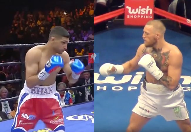 Boksen: Amir Khan wil Conor McGregor na Terence Crawford