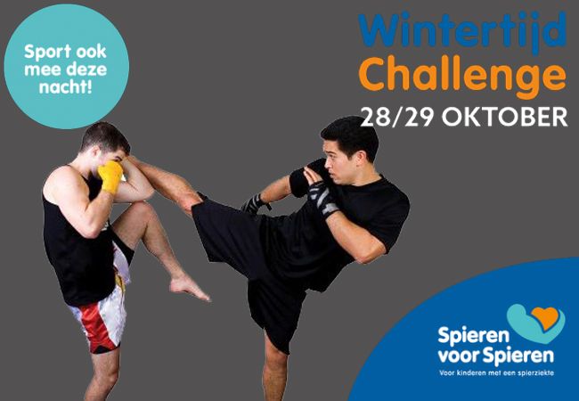 Steun ook het goede doel met Kickboksen Spieren voor Spieren!