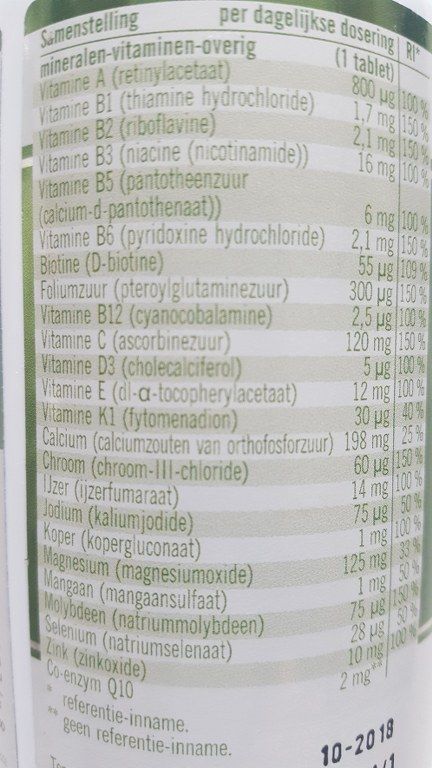 Label op een potje (foto: Mike Tomale)