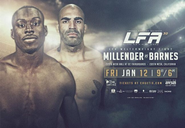 Uitslagen LFA 30 Millender vs. Barnes