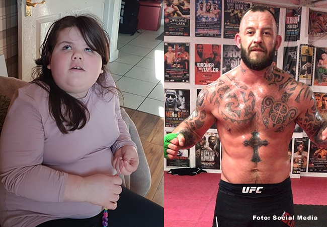 UFC-veteraan Mark Godbeer zamelt geld in voor ziek nichtje