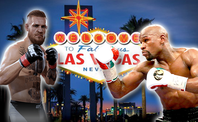 Gevecht Floyd Mayweather en Conor McGregor met kleinere bokshandschoenen