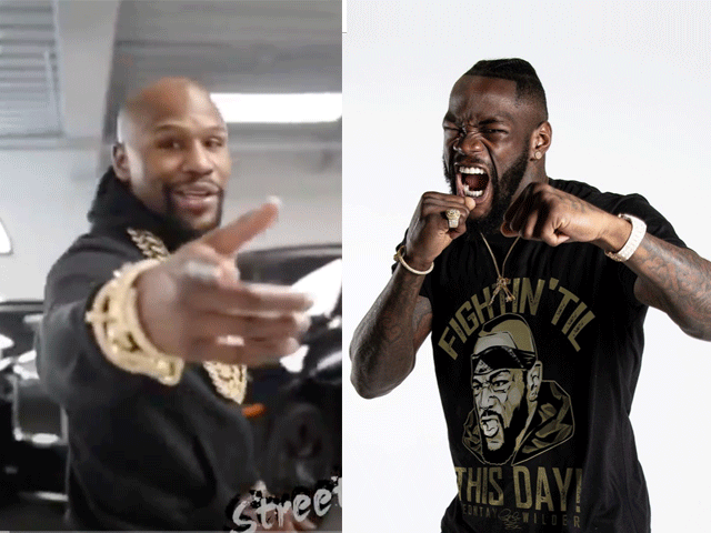 Floyd Mayweather wil de coach worden van Deontay Wilder