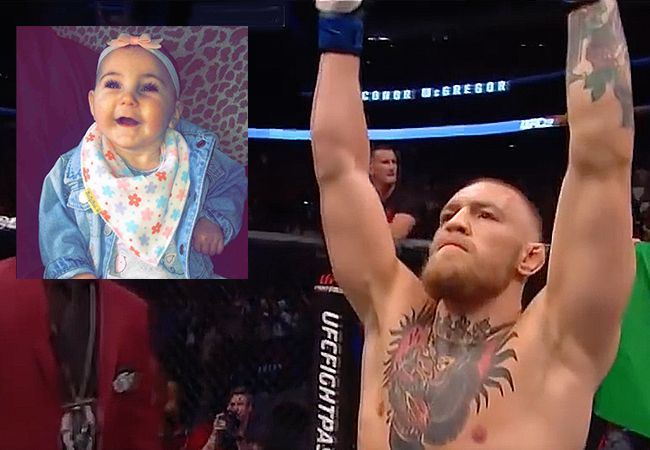 UFC-ster Conor McGregor doneert groot bedrag voor ziek kind