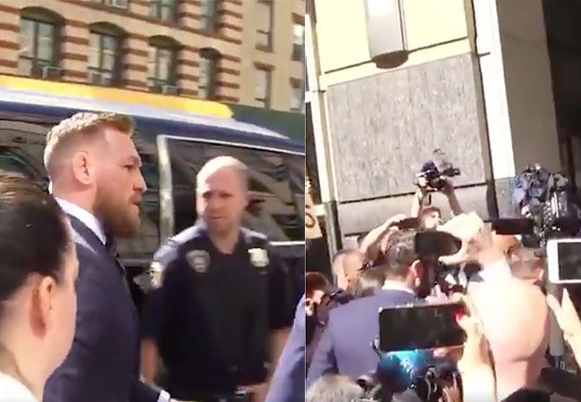 Conor McGregor betuigt spijt tijdens rechtszitting UFC incident
