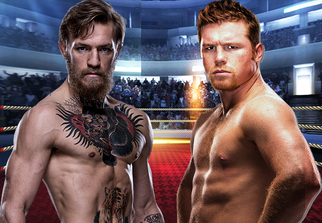 Bokswedstrijd Conor McGregor vs. Canelo Alvarez december 2020