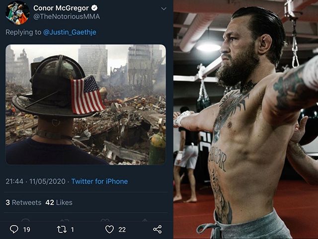 GEVOELIGE FOTO: Amerikaanse UFC fans 'woest' op Conor McGregor