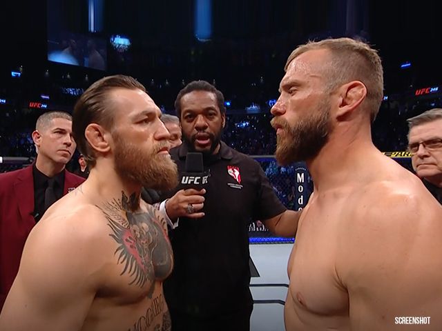 UFC vechters McGregor en Cerrone 'dikke vrienden' na gevecht