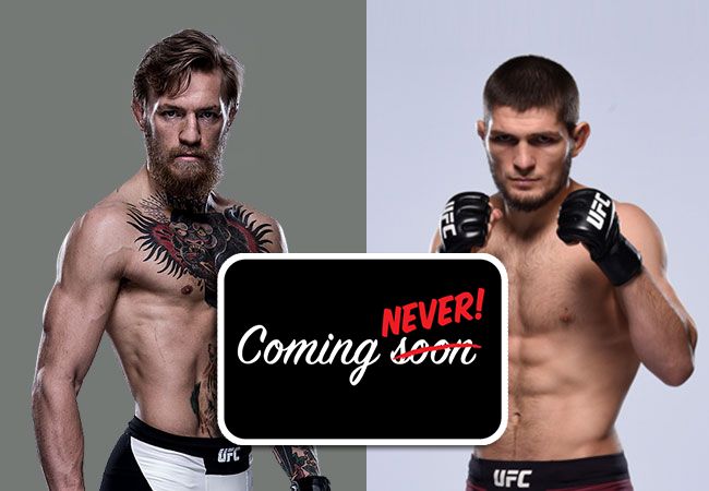 Geen rematch Khabib en McGregor: herkansing van de baan