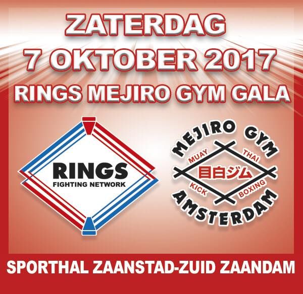 RINGS MEJIRO GYM GALA 7 OKTOBER 2017