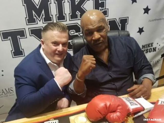 Mike Tyson slaat Evander Holyfield over voor brutere tegenstander