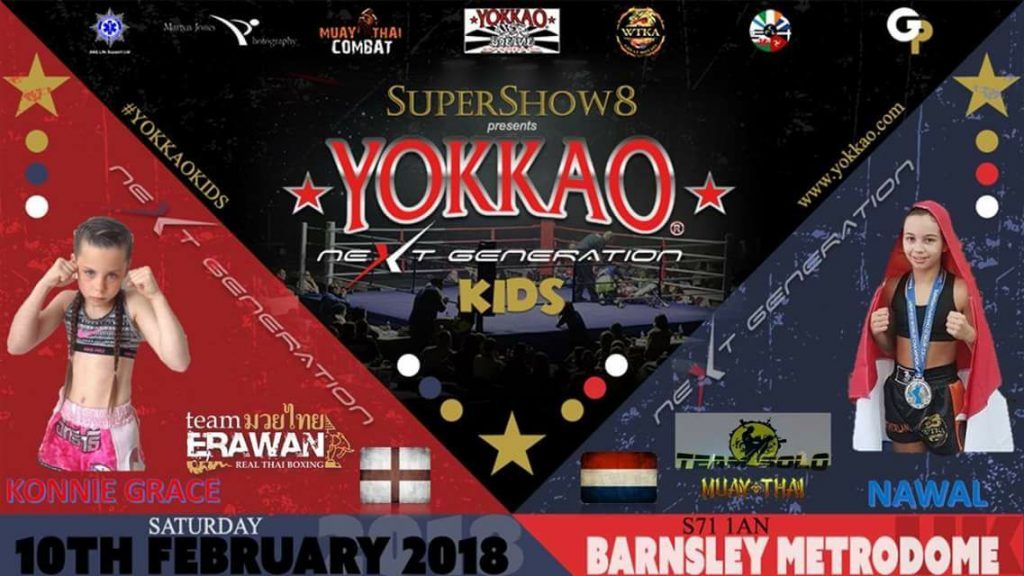 Muay Thai talent Nawal El Amouri vecht op YOKKAO Next Generation Kids